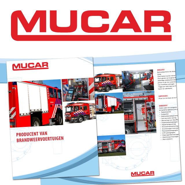 Logo en brochure Mucar